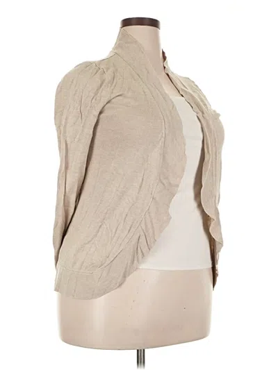 Pre-owned Merona Cardigan Sweater In Brown