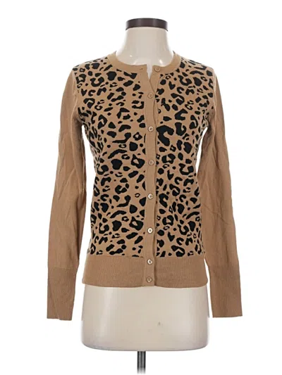 Pre-owned Merona Cardigan Sweater In Brown