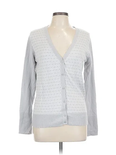 Pre-owned Merona Cardigan Sweater In Gray