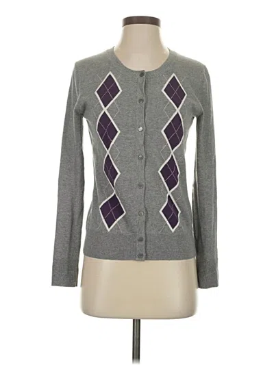 Pre-owned Merona Cardigan Sweater In Gray