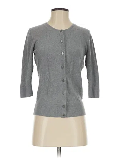 Pre-owned Merona Cardigan Sweater In Gray