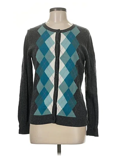 Pre-owned Merona Cardigan Sweater In Gray