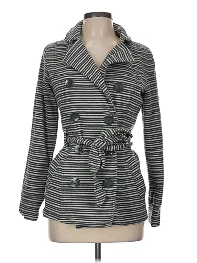 Pre-owned Merona Cardigan Sweater In Gray