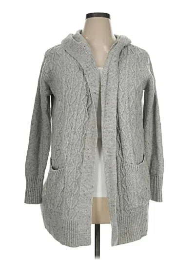 Pre-owned Merona Cardigan Sweater In Gray