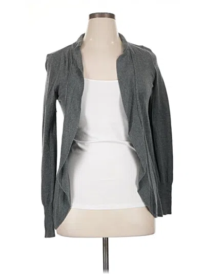 Pre-owned Merona Cardigan Sweater In Gray