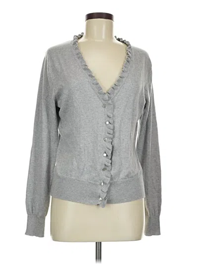 Pre-owned Merona Cardigan Sweater In Gray