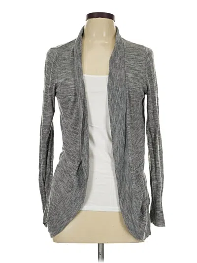 Pre-owned Merona Cardigan Sweater In Gray