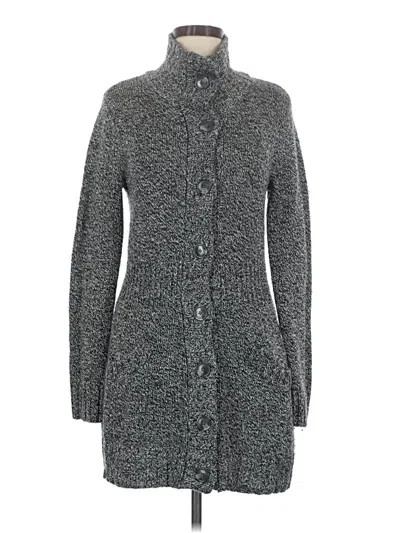 Pre-owned Merona Cardigan Sweater In Gray