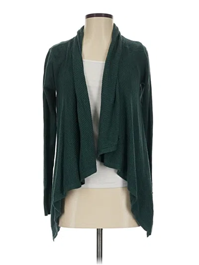 Pre-owned Merona Cardigan Sweater In Green