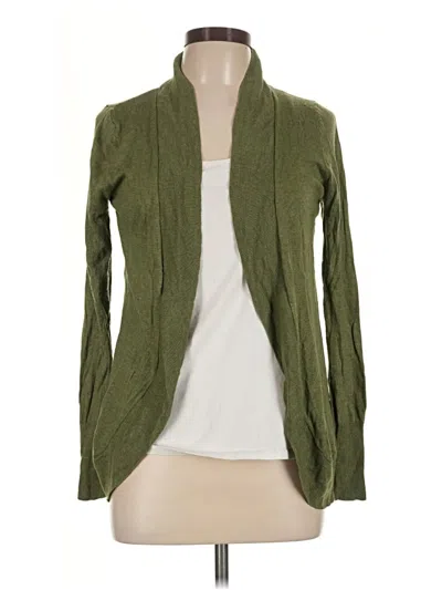 Pre-owned Merona Cardigan Sweater In Green