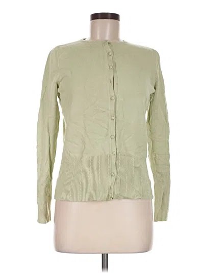 Pre-owned Merona Cardigan Sweater In Green