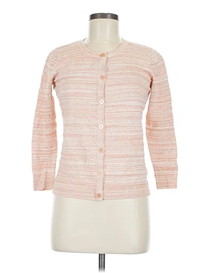 Pre-owned Merona Cardigan Sweater In Orange