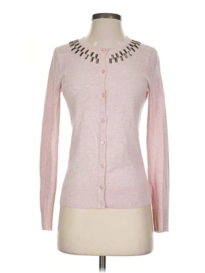 Pre-owned Merona Cardigan Sweater In Pink