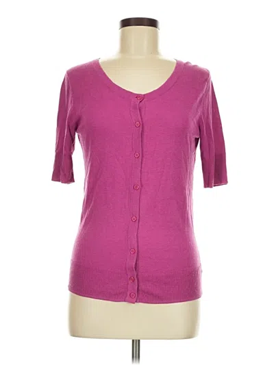 Pre-owned Merona Cardigan Sweater In Purple