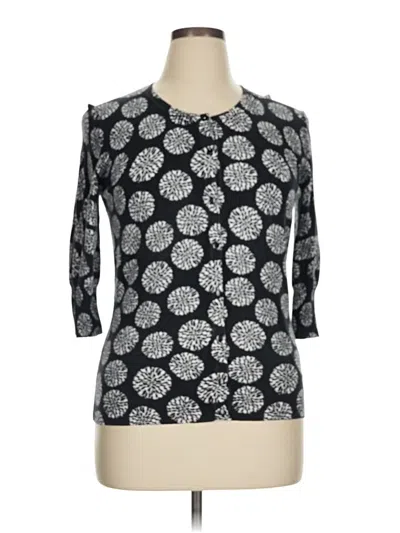 Pre-owned Merona Cardigan Sweater In Silver