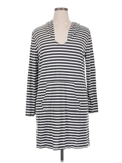 Pre-owned Merona Cardigan Sweater In Silver