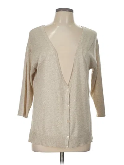 Pre-owned Merona Cardigan Sweater In Tan
