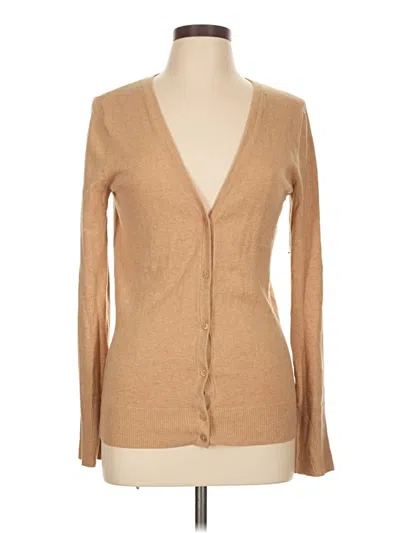 Pre-owned Merona Cardigan Sweater In Tan