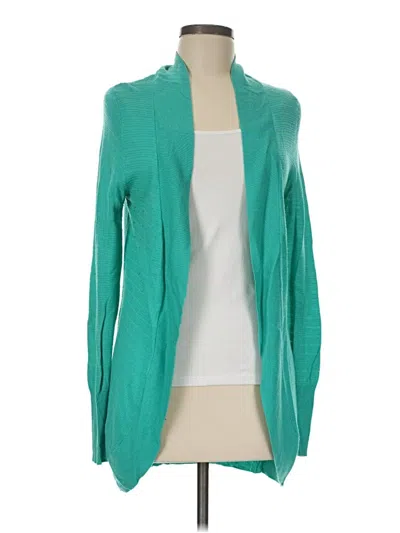Pre-owned Merona Cardigan Sweater In Teal