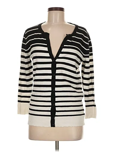 Pre-owned Merona Cardigan Sweater In White