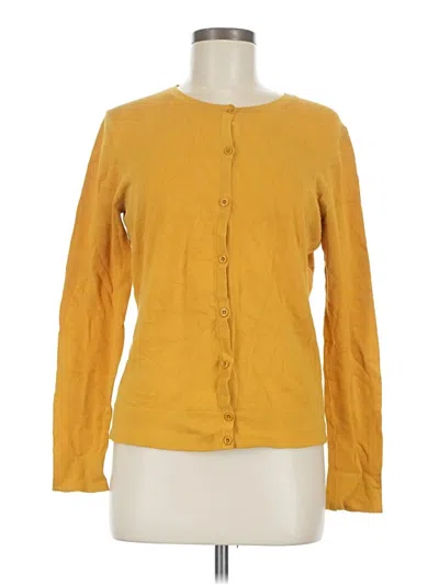 Pre-owned Merona Cardigan Sweater In Yellow