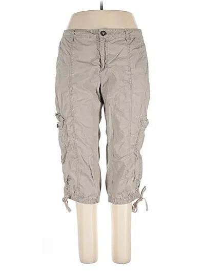 Pre-owned Merona Cargo Pants In Gray