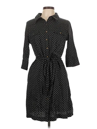Pre-owned Merona Casual Dress In Black