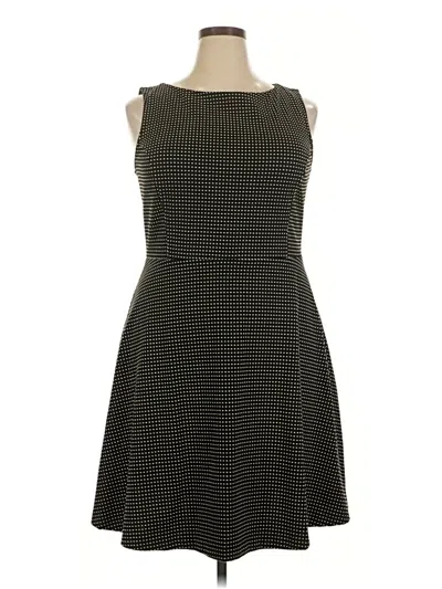 Pre-owned Merona Casual Dress In Black
