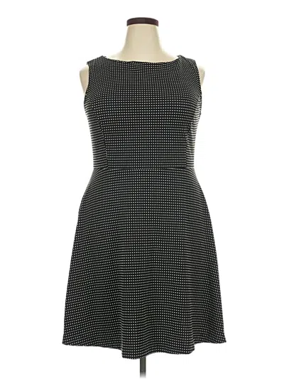 Pre-owned Merona Casual Dress In Black