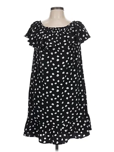 Pre-owned Merona Casual Dress In Black