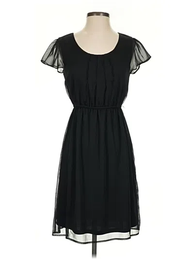 Pre-owned Merona Casual Dress In Black