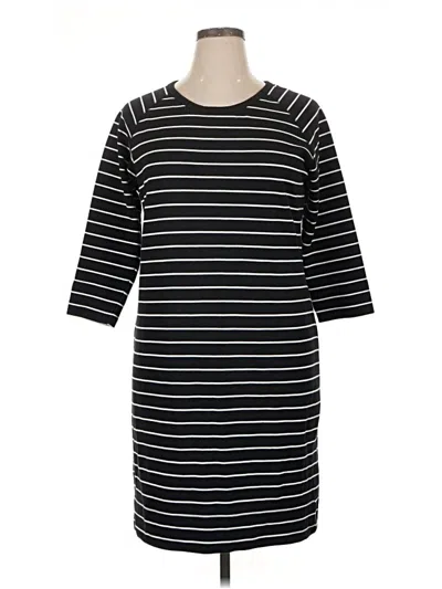 Pre-owned Merona Casual Dress In Black