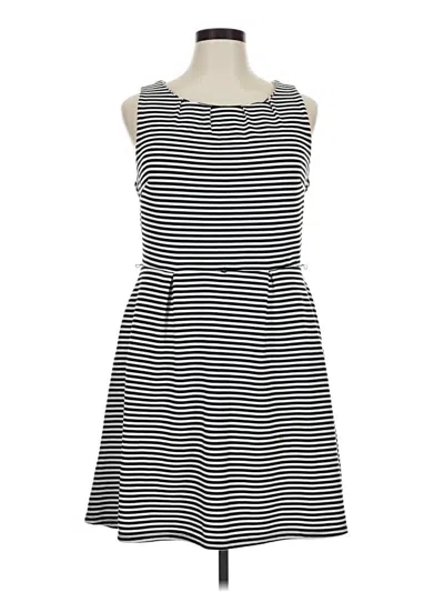 Pre-owned Merona Casual Dress In Black