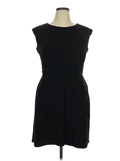 Pre-owned Merona Casual Dress In Black