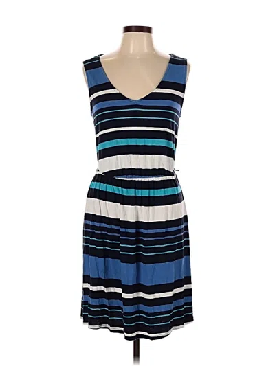 Pre-owned Merona Casual Dress In Blue