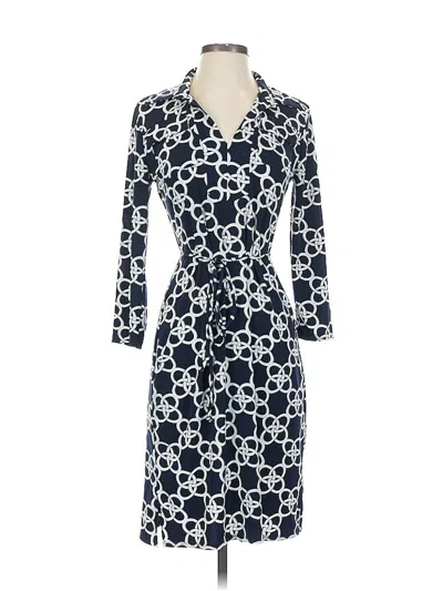 Pre-owned Merona Casual Dress In Blue