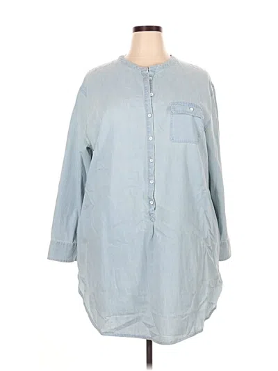 Pre-owned Merona Casual Dress In Blue