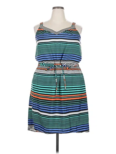 Pre-owned Merona Casual Dress In Blue