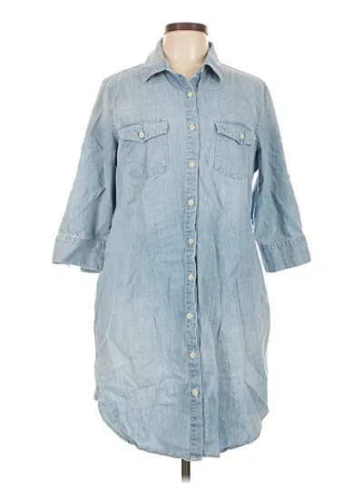 Pre-owned Merona Casual Dress In Blue