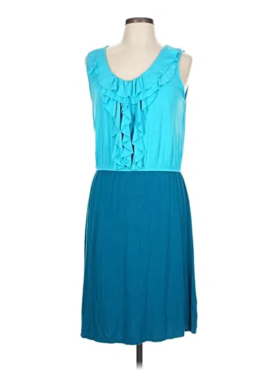 Pre-owned Merona Casual Dress In Blue