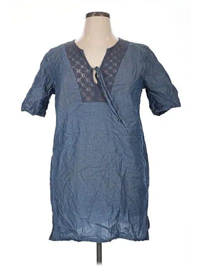 Pre-owned Merona Casual Dress In Blue