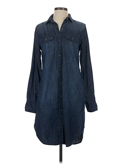Pre-owned Merona Casual Dress In Blue