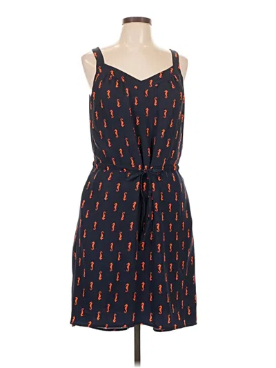 Pre-owned Merona Casual Dress In Blue