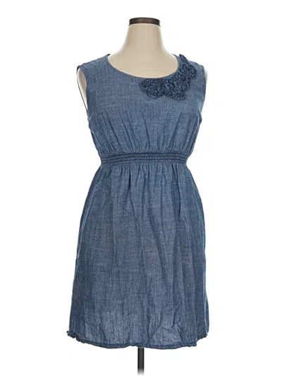 Pre-owned Merona Casual Dress In Blue