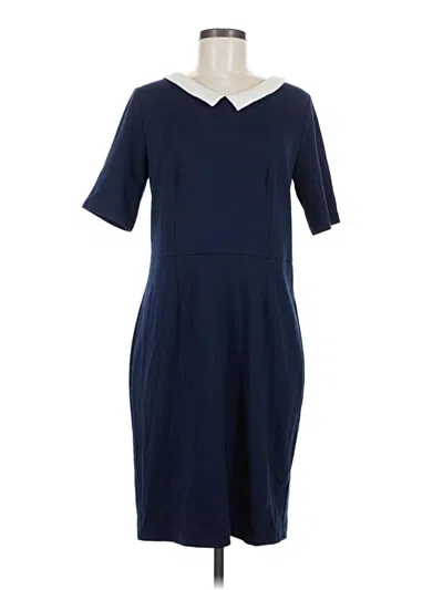 Pre-owned Merona Casual Dress In Blue