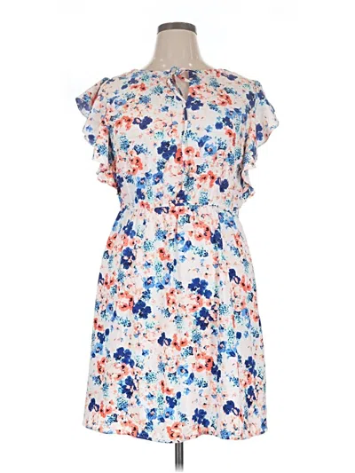 Pre-owned Merona Casual Dress In Blue