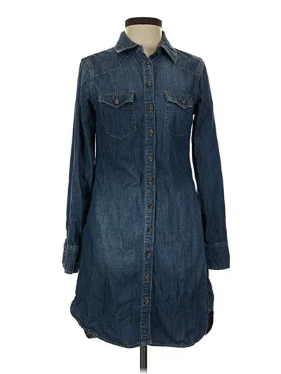 Pre-owned Merona Casual Dress In Blue