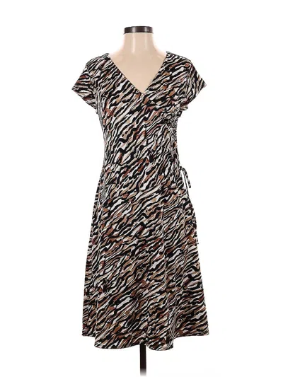 Pre-owned Merona Casual Dress In Brown