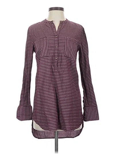 Pre-owned Merona Casual Dress In Burgundy