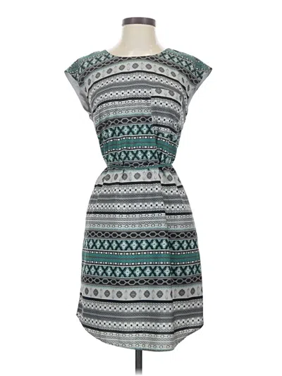 Pre-owned Merona Casual Dress In Gray
